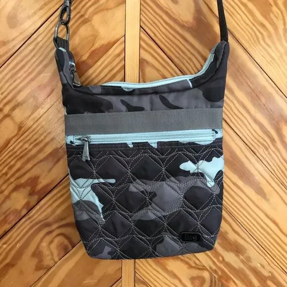 LUG Camo Travel Small Crossbody Bag - Picture 1 of 8